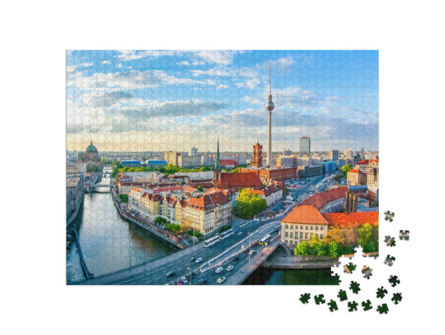 Puzzle 1000 Teile „Wunderschönes Berliner Stadtbild“
