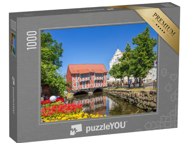 Puzzle 1000 Teile „Historisches Wismar, Mecklemburg-Vorpommern“