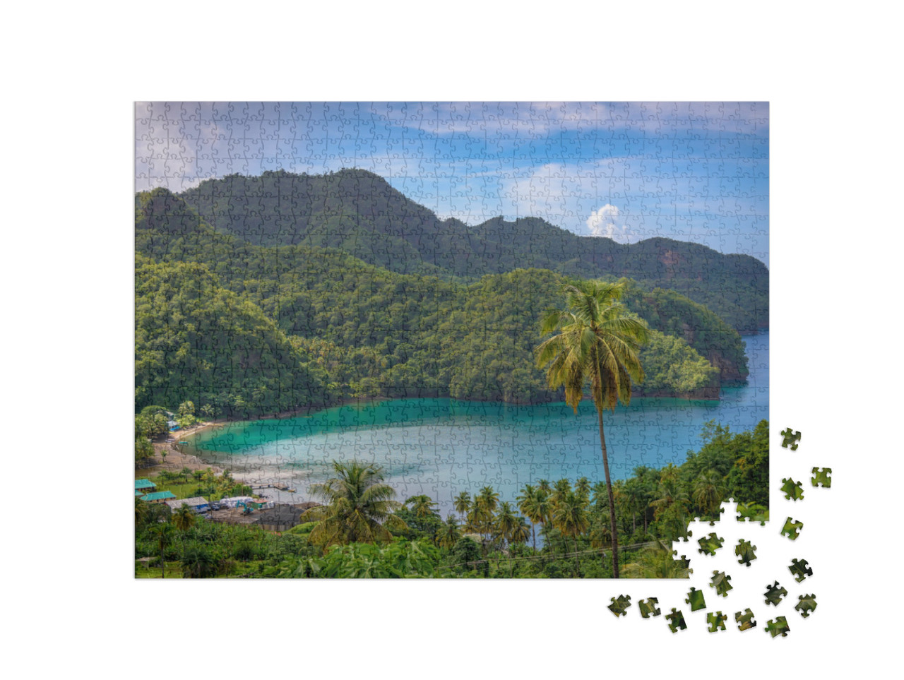 Puzzle 1000 Teile „St. Vincent und die Grenadinen, südliche Karibik“