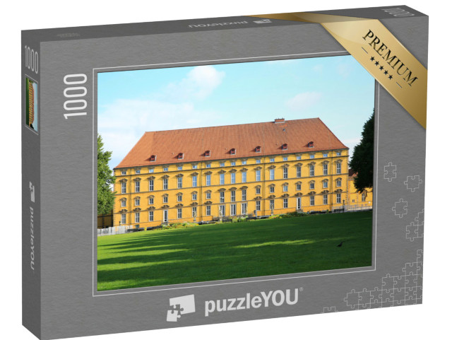 Puzzle 1000 Teile „Historisches Schloss Osnabrück in Niedersachsen, Deutschland“