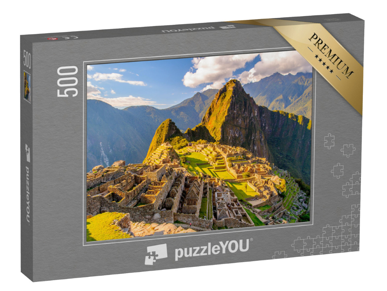 Puzzle 500 Teile „Peru, Südamerika: Machu Picchu, UNESCO-Weltkulturerbe“