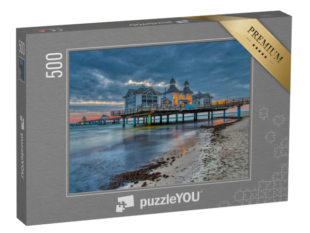 Puzzle 500 Teile „Die Seebrücke von Sellin auf der Insel Rügen“