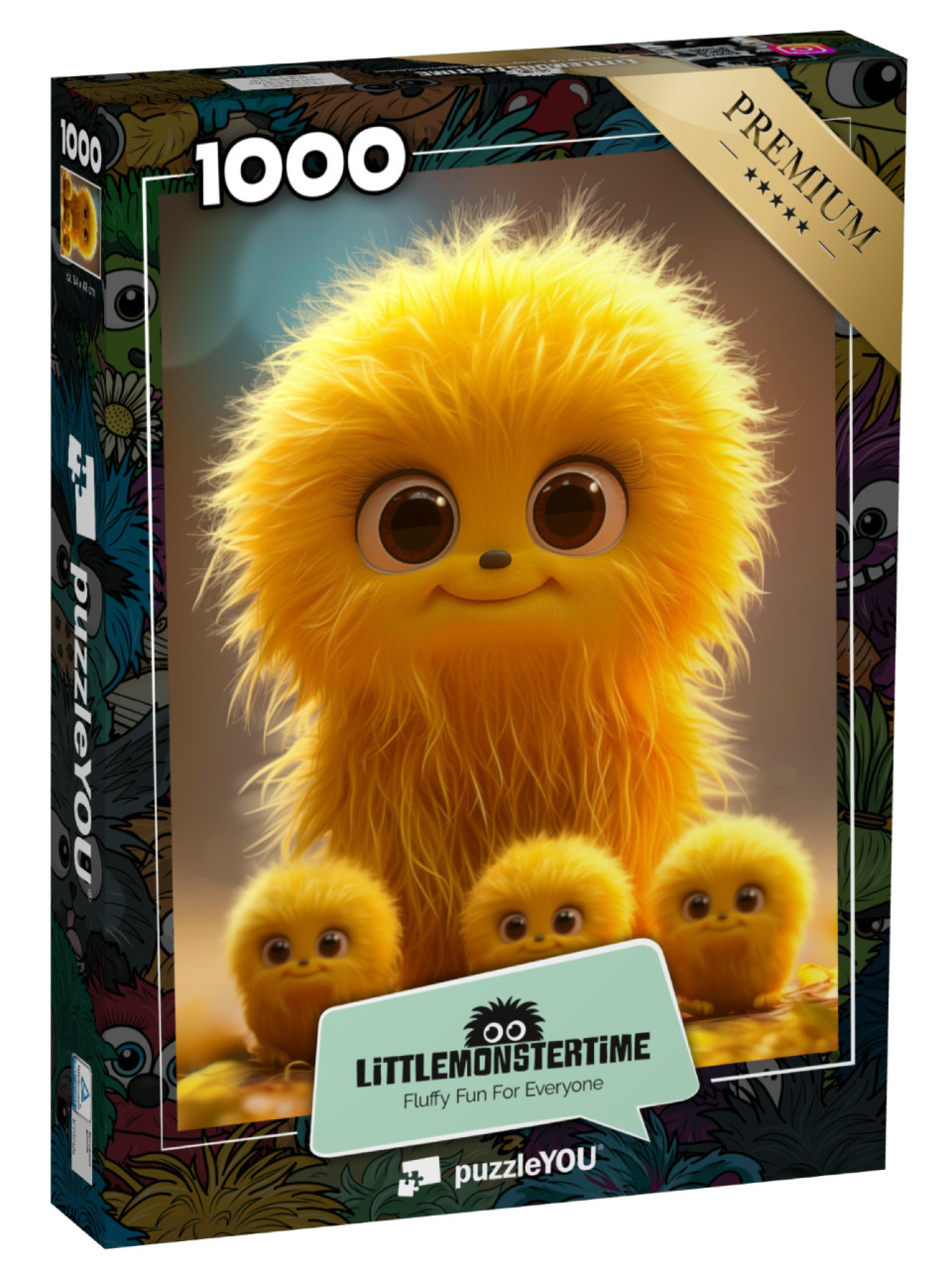 Puzzle 1000 Teile „LITTLEMONSTERTIME: Sunny“