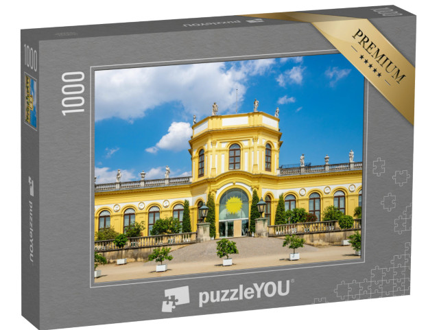 Puzzle 1000 Teile „Orangerie im Park Karlsaue in Kassel, Deutschland“