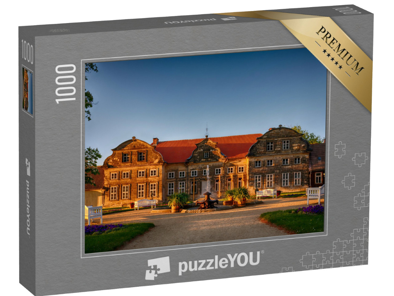 Puzzle 1000 Teile „Blankenburg, Deutschland: Harzer Schlösschen“