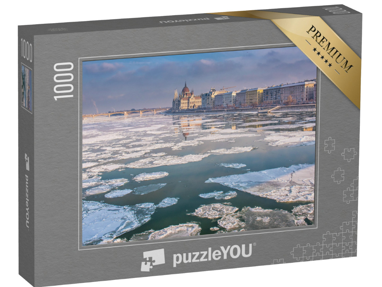 Puzzle 1000 Teile „Winter in Budapest“