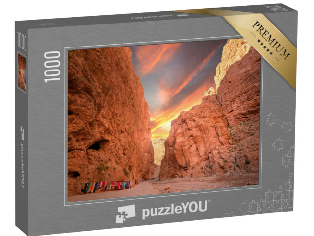 Puzzle 1000 Teile „Todgha-Schlucht in Marokko“