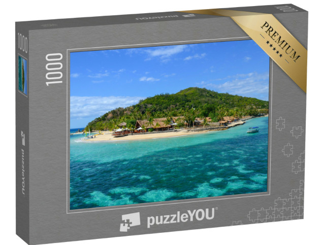 Puzzle 1000 Teile „Castaway Island, Mamanucas Inselgruppe, Fidschi“