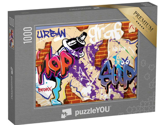 Puzzle 1000 Teile „Street Art: Graffiti-Kunst“