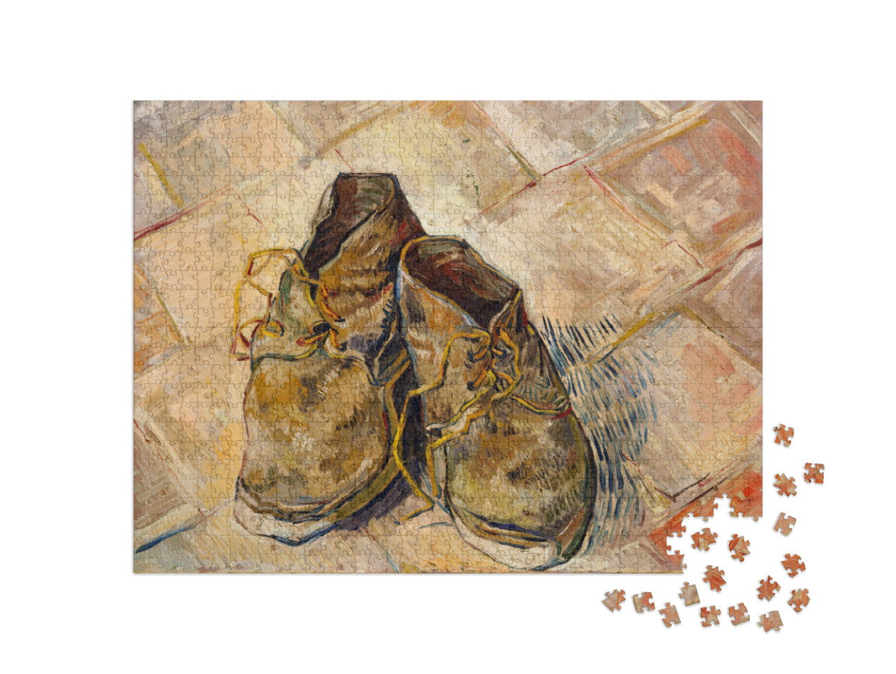 Puzzle 1000 Teile „Vincent van Gogh - Schuhe“