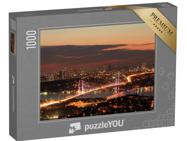 Puzzle 1000 Teile „Bosporus-Brücke, Istanbul“