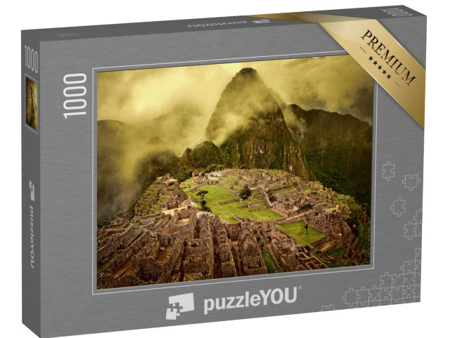Puzzle 1000 Teile „Machu Picchu in Peru, UNESCO-Weltkulturerbe“
