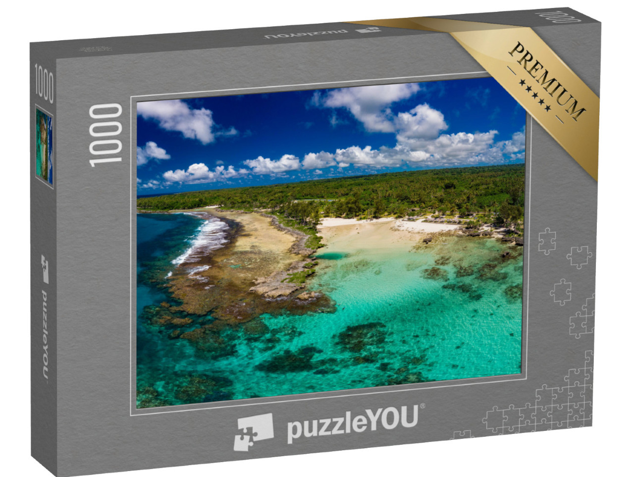 Puzzle 1000 Teile „Eton Beach auf der Insel Efate, Vanuatu, nahe Port Vila“