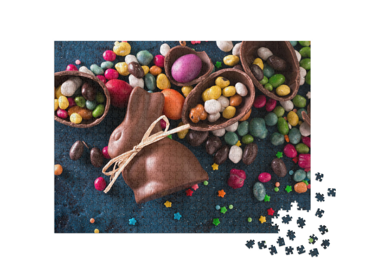 Puzzle 1000 Teile „Köstliche Süßigkeiten zu Ostern“