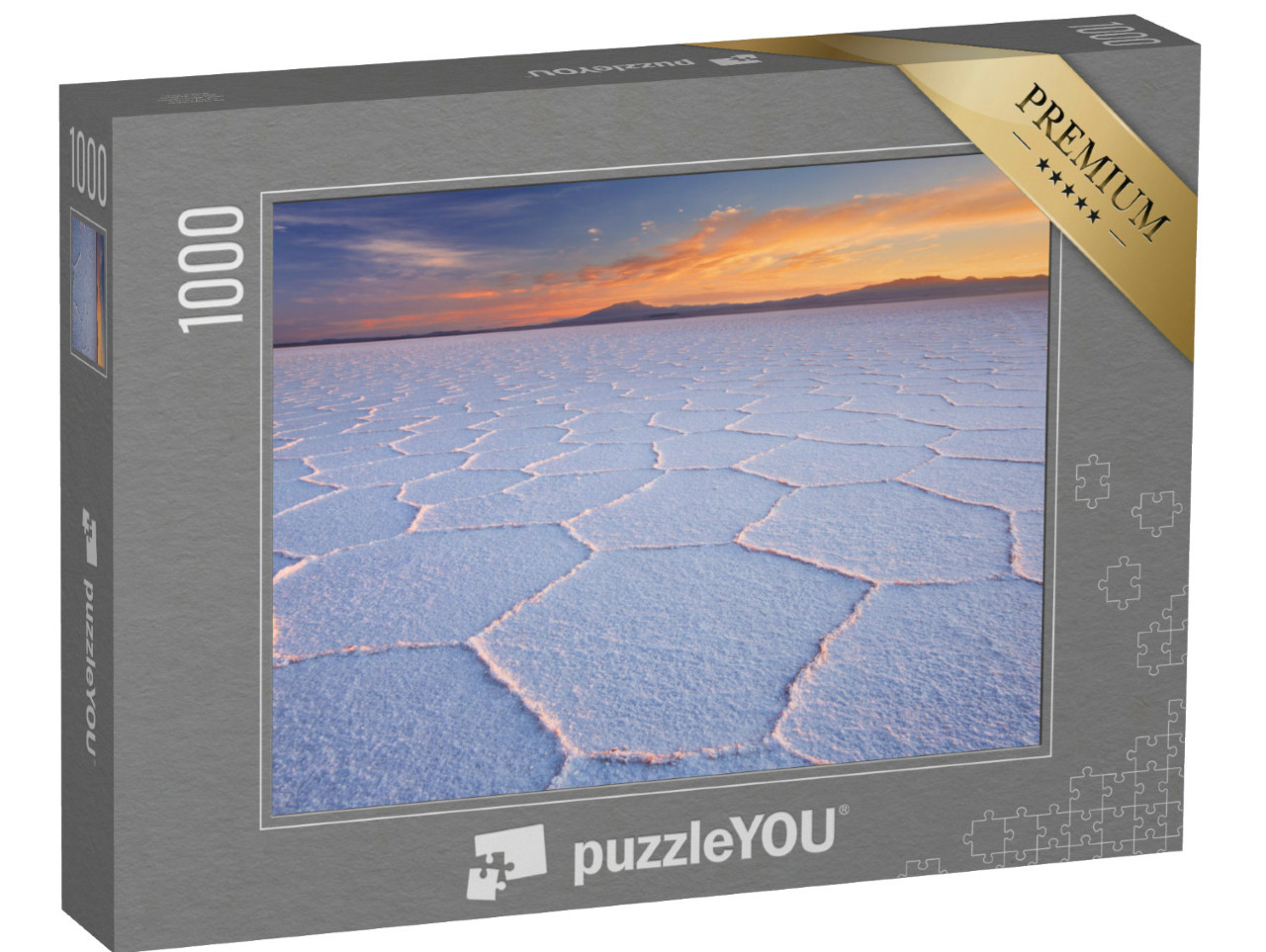 Puzzle 1000 Teile „Der größte Salzsee der Welt: Salar de Uyuni in Bolivien“