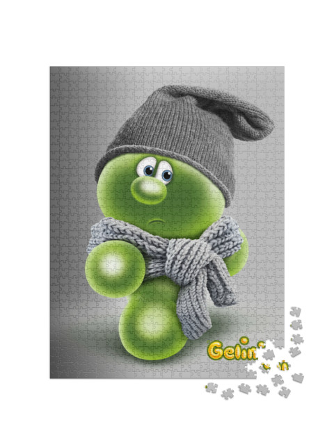 Puzzle 1000 Teile „Gelini Mint“