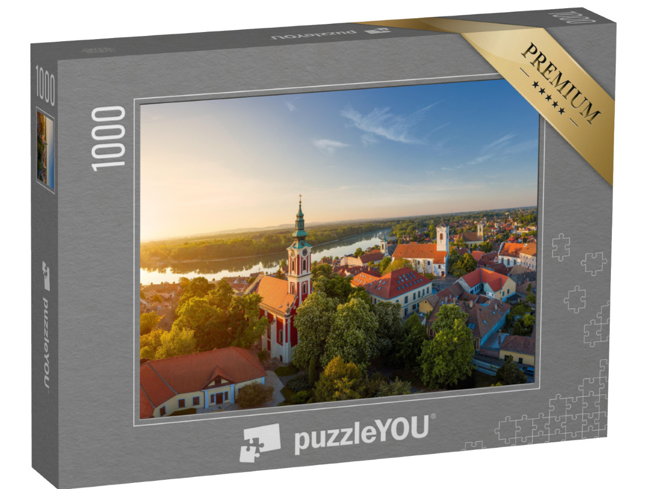 Puzzle 1000 Teile „Stadt Szentendre an der Donau“