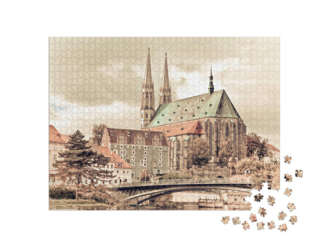Puzzle 1000 Teile „Peterskirche in Görlitz, Deutschland“