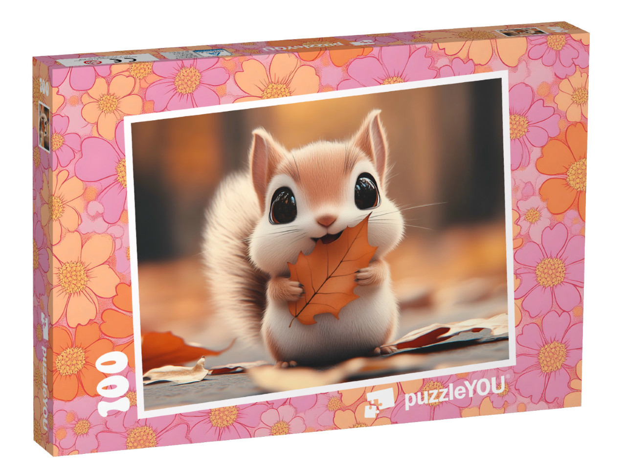 Puzzle 100 Teile „Nutty das niedlichste aller Hörnchen“