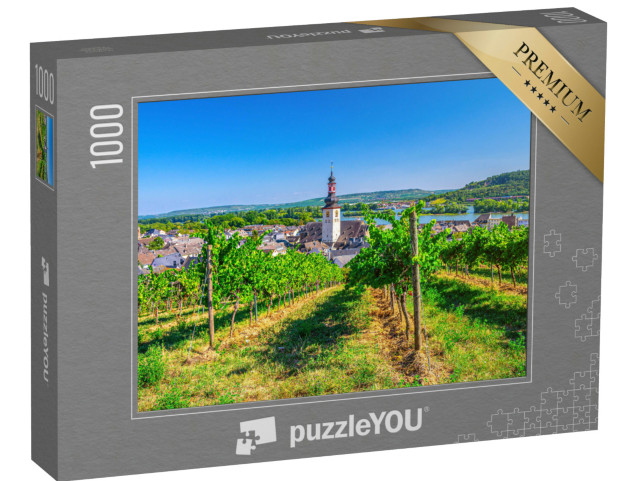 Puzzle 1000 Teile „Rüdesheim am Rhein, Deutschland“