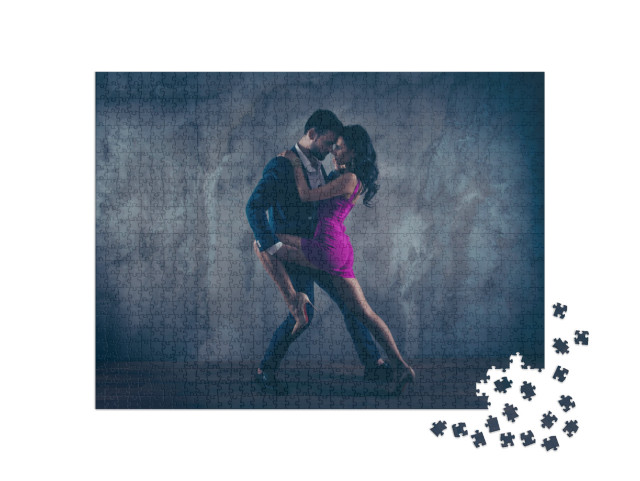 Puzzle 1000 Teile „Feuriger Tango, modern interpretiert“