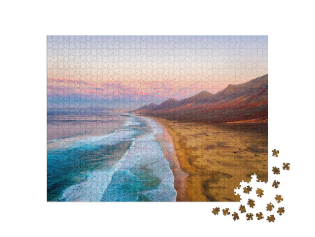 Puzzle 1000 Teile „Strand von Cofete an der Südspitze Fuerteventuras“