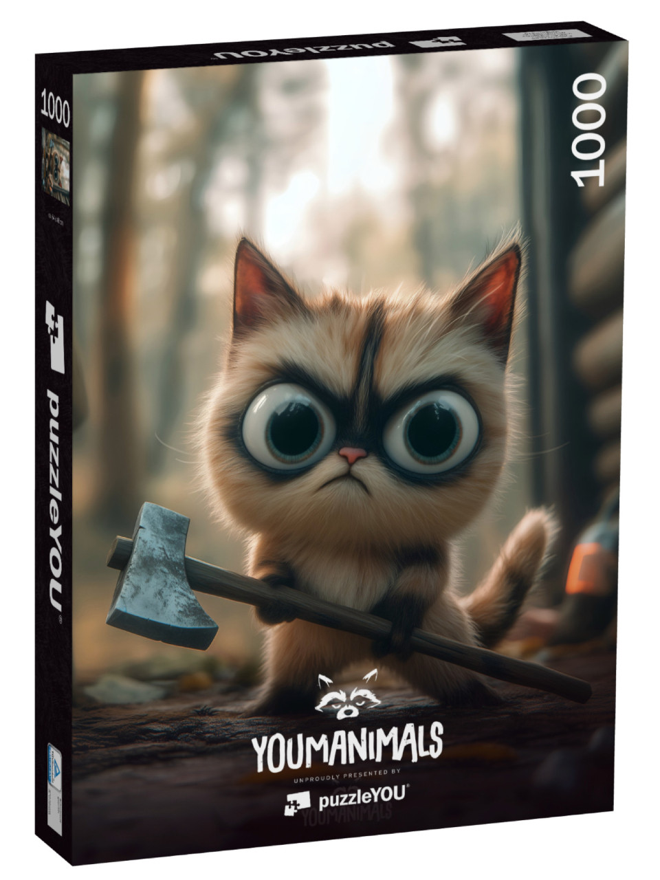 Puzzle 1000 Teile „YOUMANIMALS: Hubert“