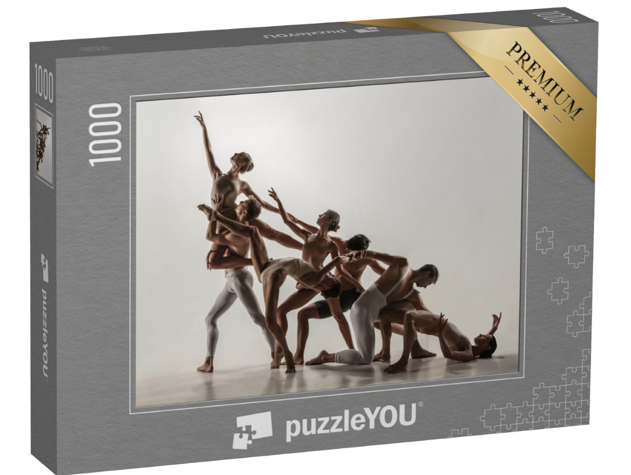 Puzzle 1000 Teile „Zeitgenössisches Kunstballett, Studioaufnahme“