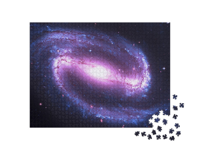Puzzle 1000 Teile „Spiralförmige Balkengalaxie im Sternbild Eridanus“