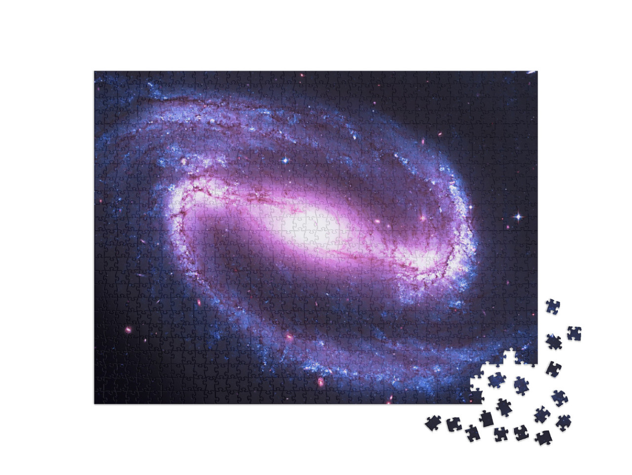 Puzzle 1000 Teile „Spiralförmige Balkengalaxie im Sternbild Eridanus“