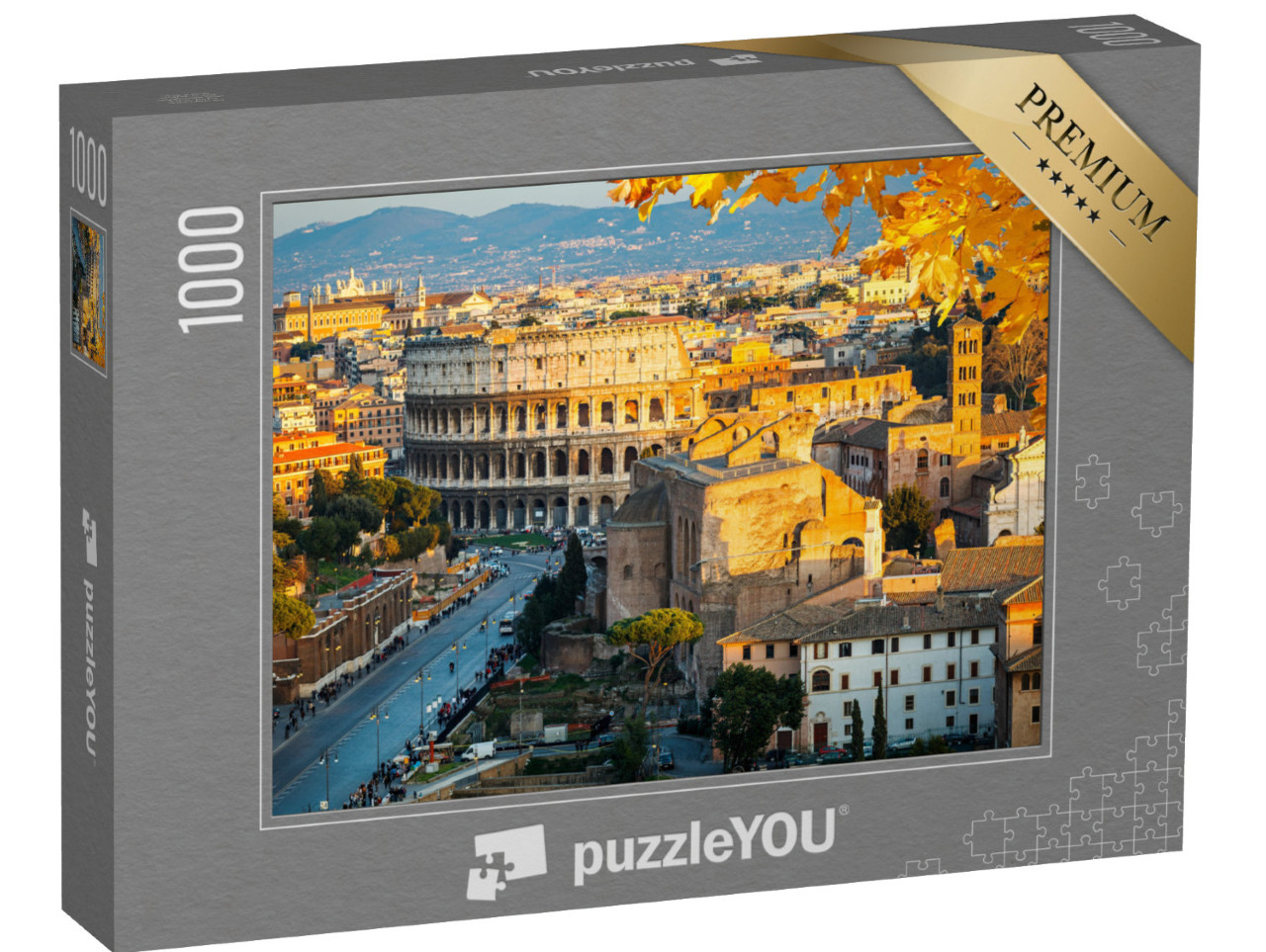 Puzzle 1000 Teile „Beeindruckendes Kolosseum in Rom, Italien“