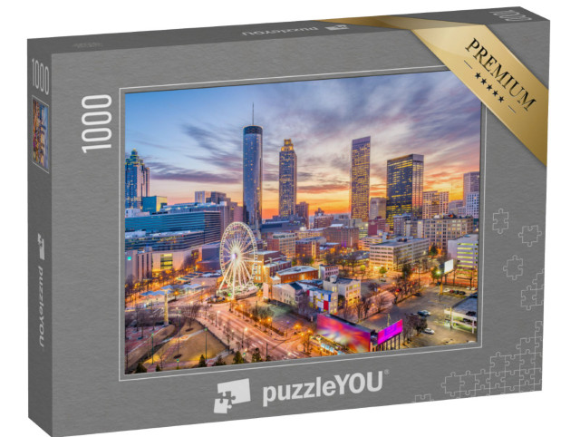 Puzzle 1000 Teile „Skyline von Atlanta im Staat Georgia, USA“
