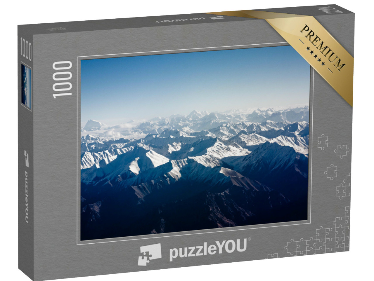 Puzzle 1000 Teile „Blick auf die Berge des Himalaya“