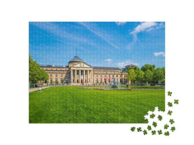 Puzzle 1000 Teile „Casino, Wiesbaden“
