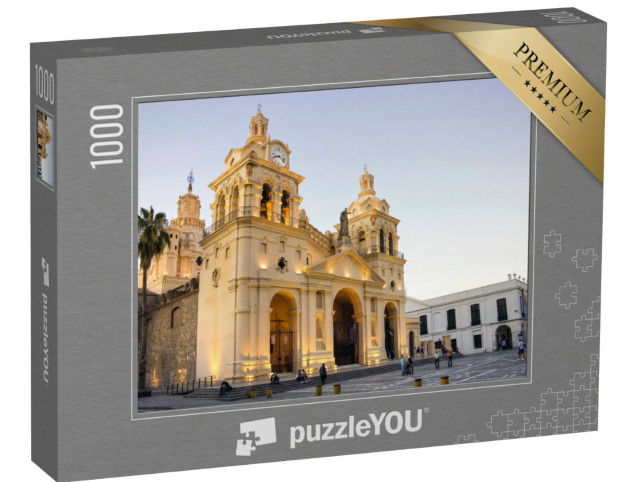 Puzzle 1000 Teile „Catedral y Cabildo de Cordoba, Argentinien“