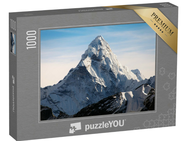 Puzzle 1000 Teile „Berg Ama Dablam auf dem Weg zum Everest Base Camp, Nepal“