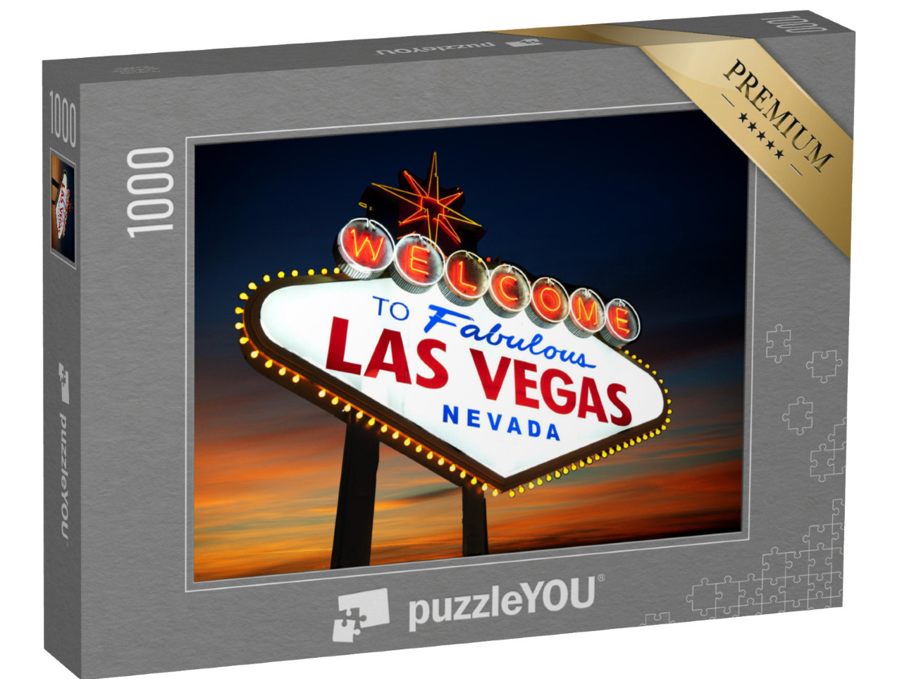 Puzzle 1000 Teile „Willkommen in Las Vegas!“