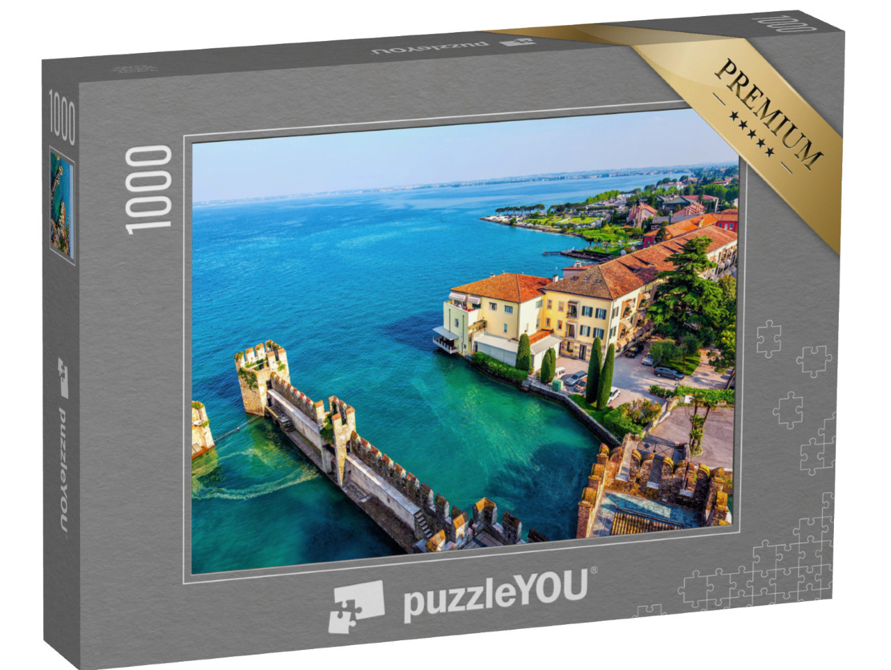 Puzzle 1000 Teile „Sirmione am Gardasee, Italien“