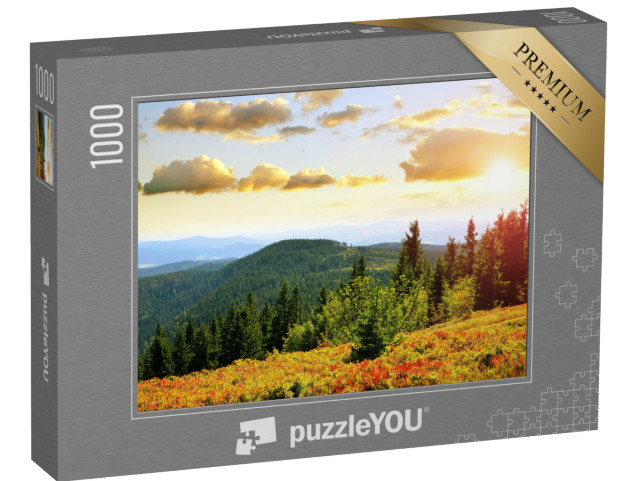 Puzzle 1000 Teile „Herbst am Großen Arber, Deutschland“