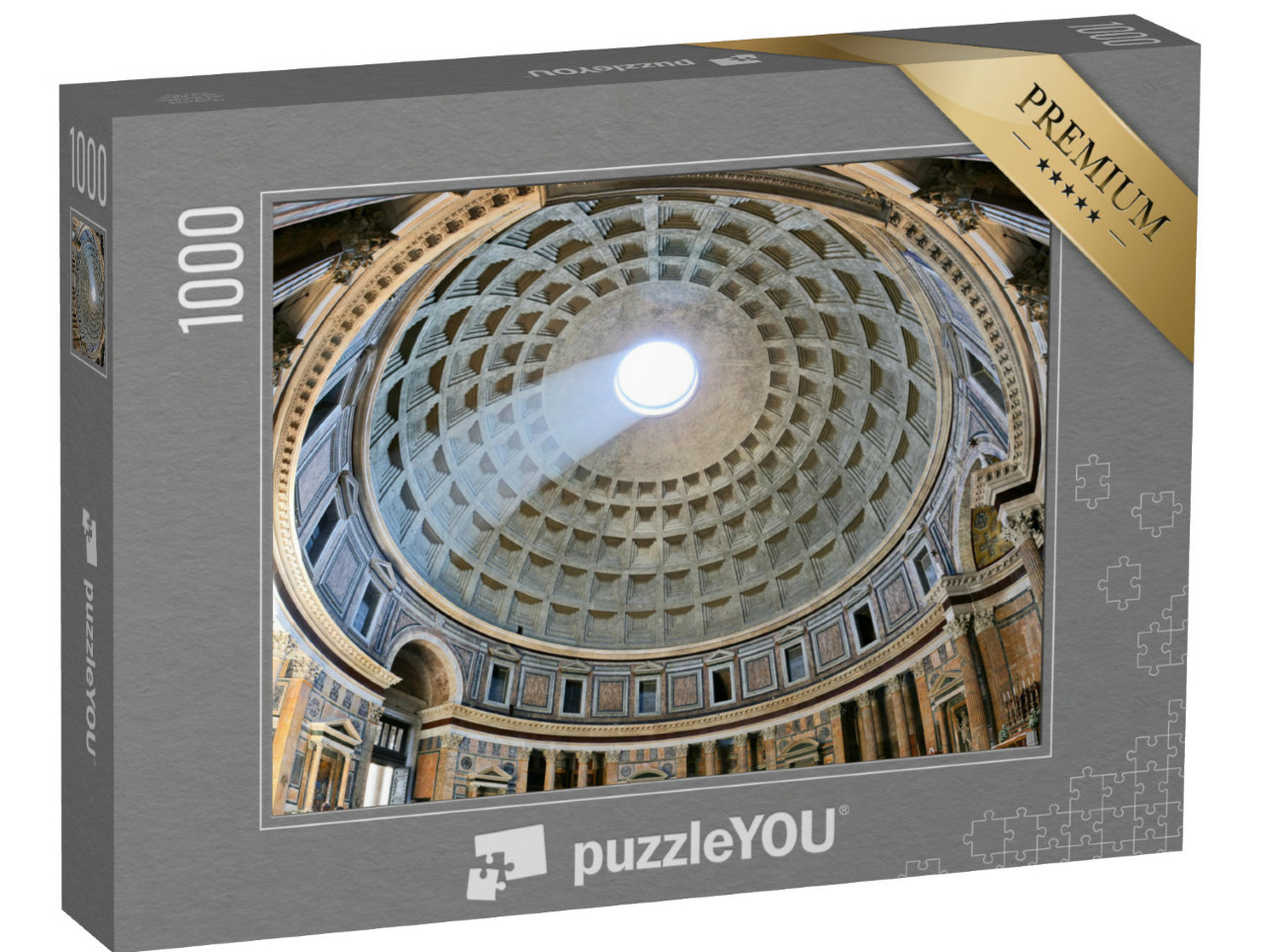 Puzzle 1000 Teile „Antikes architektonisches Meisterwerk: Das Pantheon in Rom“