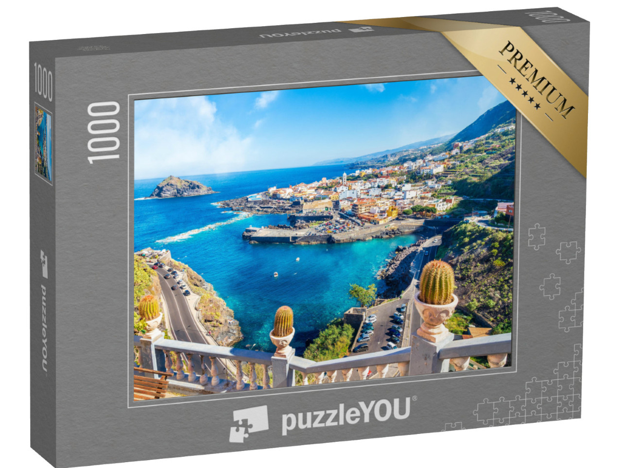 Puzzle 1000 Teile „Stadt von Teneriffa, Kanarische Inseln, Spanien“