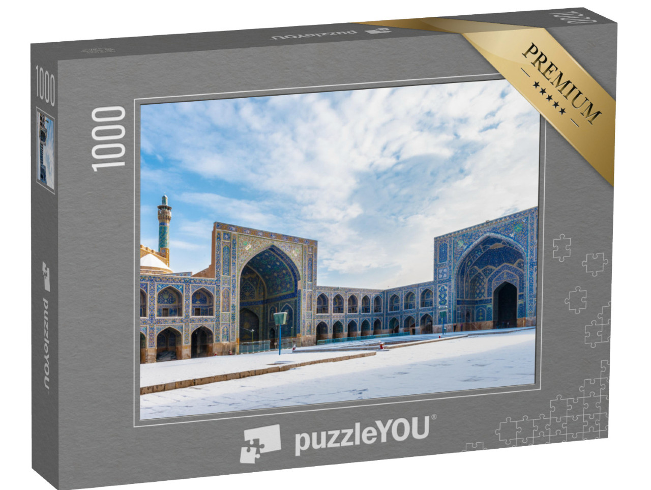 Puzzle 1000 Teile „Die Schah-Moschee in Isfahan am Naghsh-i Jahan-Platz, Iran“