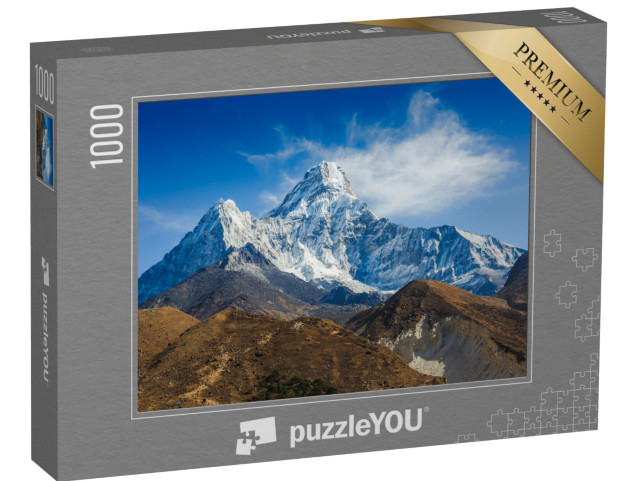 Puzzle 1000 Teile „Mount Ama Dablam in der Everest-Region des Himalayas, Nepal“