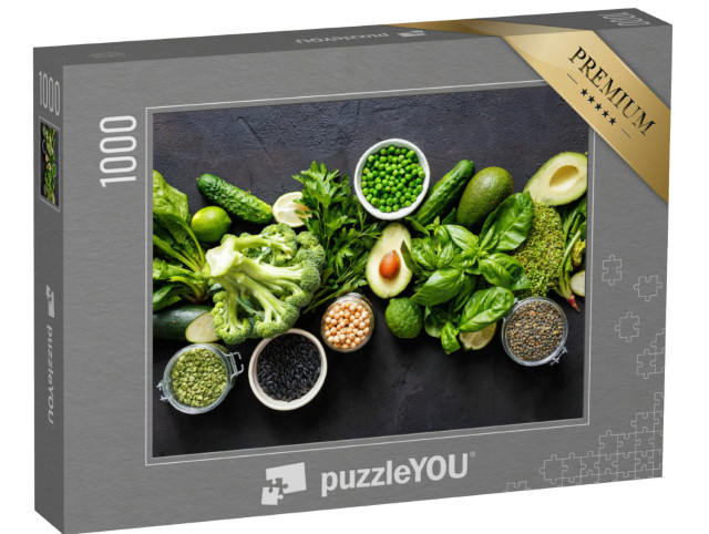 Puzzle 1000 Teile „Superfood: Gemüse, Sprossen, Samen“