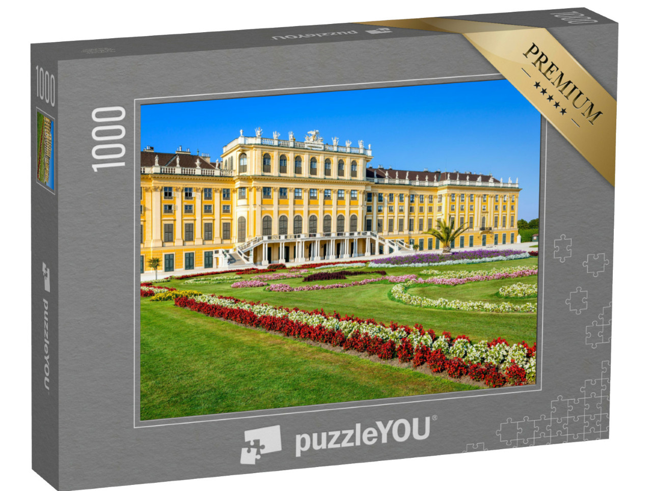 Puzzle 1000 Teile „Schloss Schönbrunn in Wien, ehemalige kaiserliche Sommerresidenz“