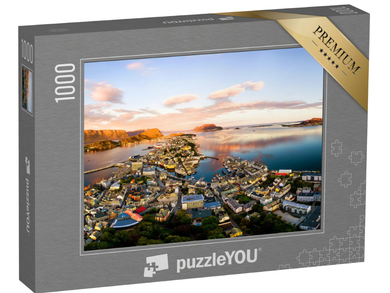 Puzzle 1000 Teile „Alesund, Norwegen“