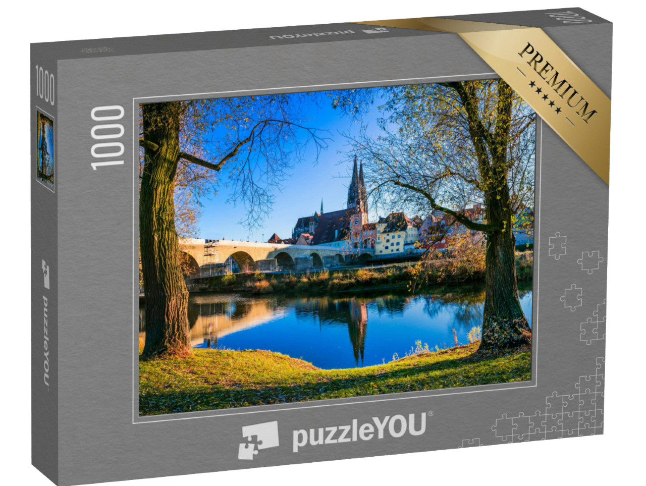 Puzzle 1000 Teile „Regensburg an der Donau, Bayern, Deutschland“