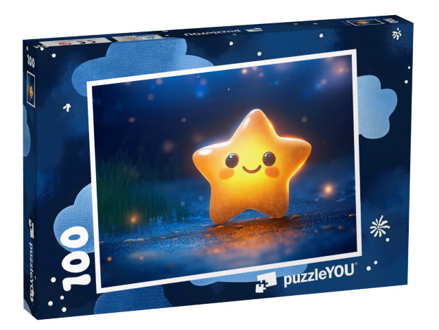 Puzzle 100 Teile „Luna der leuchtende Stern“