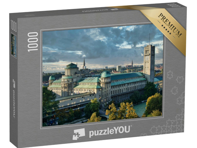 Puzzle 1000 Teile „Deutsches Museum: Wissenschaft und Technik, München, Deutschland“