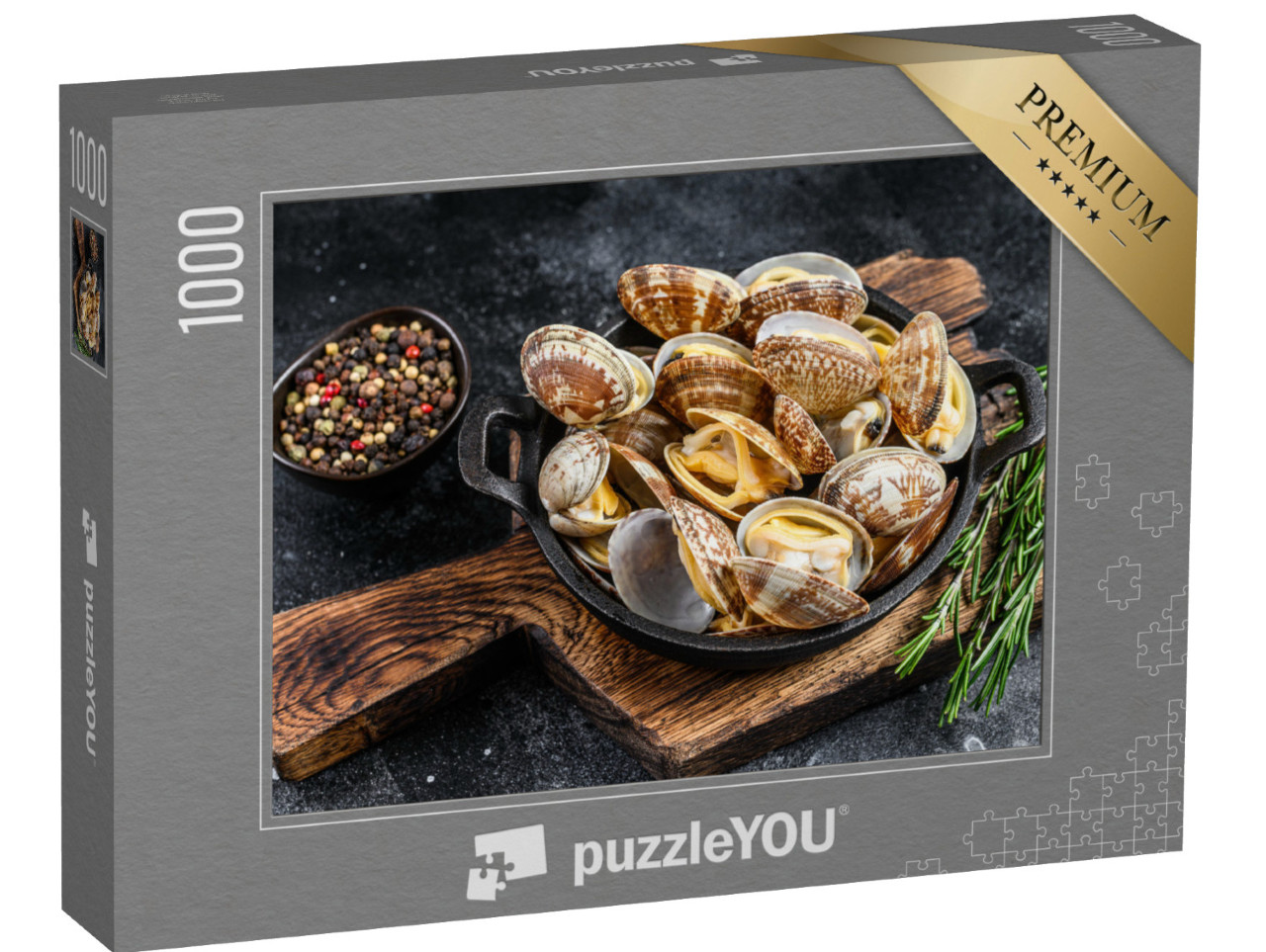 Puzzle 1000 Teile „Muscheln vongole“